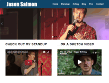 Tablet Screenshot of jason-salmon.com